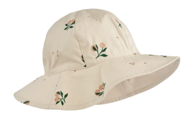 Kappe Liewood Amelia Reversible Sun Hat Peach / Sandy 1/2 J
