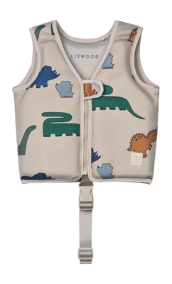 Kinder Zwemvest Liewood Dove Dinosaurs Mist 1-2 Jaar