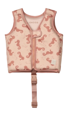 Kinderschwimmweste Liewood Dove Seahorse / Apple Blossom 3-6 Jahre
