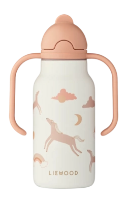 Wasserflasche Liewood Kinder Kimmie Water Bottle 250 ml Tuscany Rose / Ecru