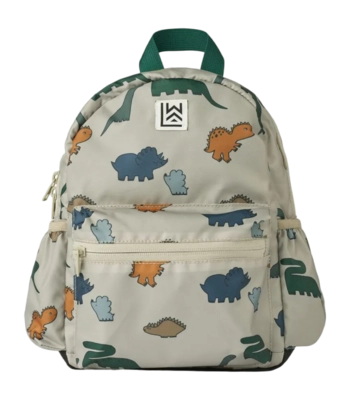 Rucksack Liewood Andreas Backpack Kinder Dinosaurs / Beige