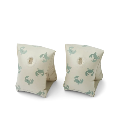 Zwembandje Liewood Shirley Printed Swim Wings Crab Sandy 15/30 KG