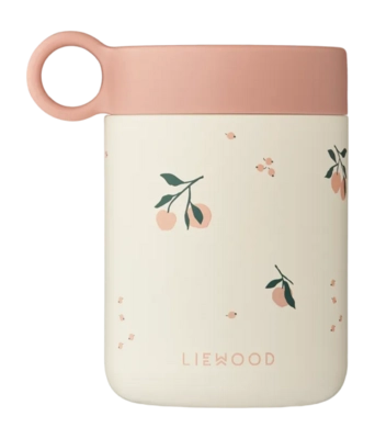 Brotdose Liewood Kiani Printed Food Jar Kinder Peach / Seashell