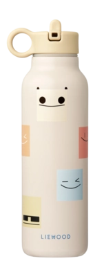 Waterfles Liewood Falk Smiley / Sandy 500ml