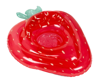 Schwimmring Konges Sløjd Baby Water Ring Strawberry Strawberry