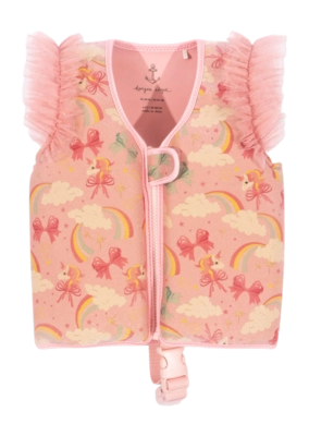 Kinder zwemvest Konges Sløjd Amelia Swim Vest Rainbow Bow (2-3 jaar)