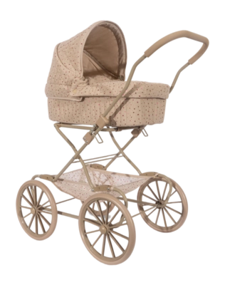 Poppenwagen Konges Sløjd Tulle Doll Pram Fairy Etoile Sangria