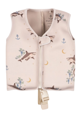 Kinderschwimmweste Konges Sløjd Mateo Swim Vest Shark Attack (2-3 Jahre)