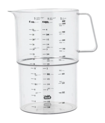 Maatbeker Rosti Mensura Clear 1000 ml