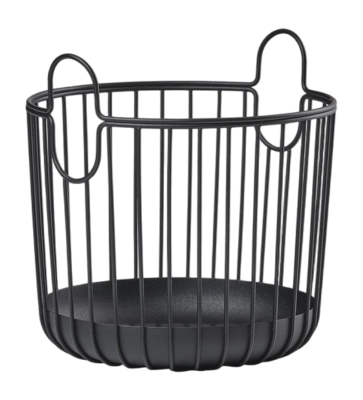 Opbergmand Zone Denmark Inu Black 20 x 20 cm