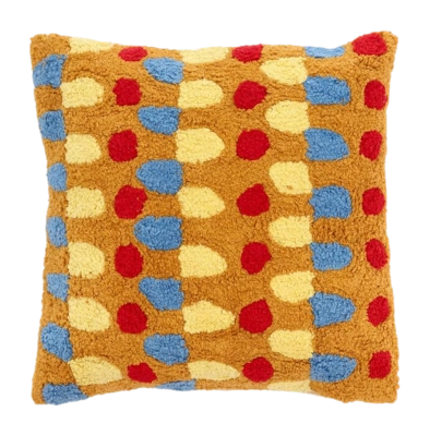 Sierkussen Villa Collection Styles Amber Red Blue Yellow 45 x 45 cm
