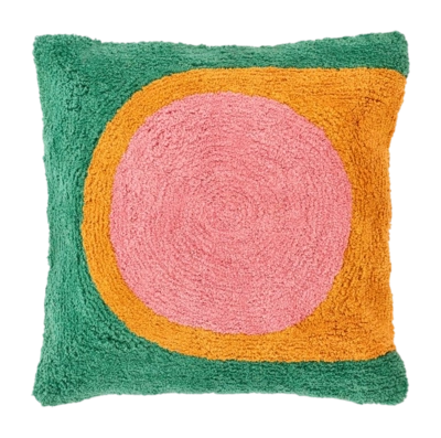 Sierkussen Villa Collection Styles Green Rose Amber 45 x 45 cm