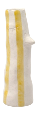 Vase Villa Collection Beak & Eyelashes Styles Yellow 34 cm 25