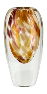 Vaas Villa Collection Otea Rose Light Yellow Brown 10 x 21 cm