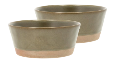 Bol Villa Collection Evig Brown 15 x 6,5 cm (Lot de 2)