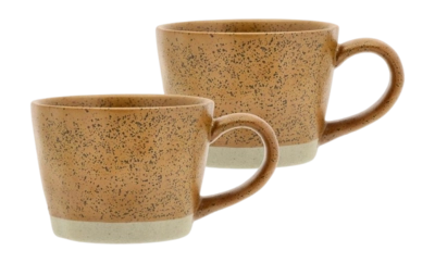 Mug Villa Collection Evig Amber 0.3 L (Set of 2)