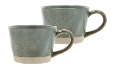 Mug Villa Collection Eternal Green 0.3 L (Set of 2)
