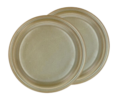 Lunchbord Villa Collection Evig Brown 20 cm (Set van 2)