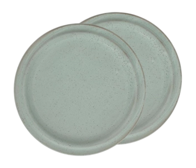 Lunch Plate Villa Collection Evig Green 20 cm (Set of 2)