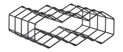 Wine Rack Zone Denmark Rocks Black 28.8 cm