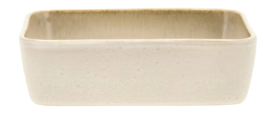 Plat et Saladier Bitz Gastro Rectangular Cream Cream 19 x 14 cm (2 Pièces)