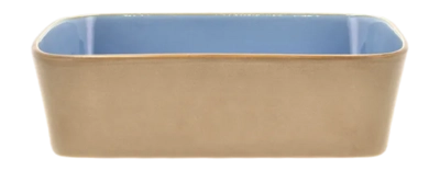 Plat et Saladier Bitz Gastro Rectangular Wood Ocean 28 x 21 cm (2 Pièces)