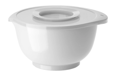 Mengkom Rosti Margrethe With Anti-Splashlid White 3L
