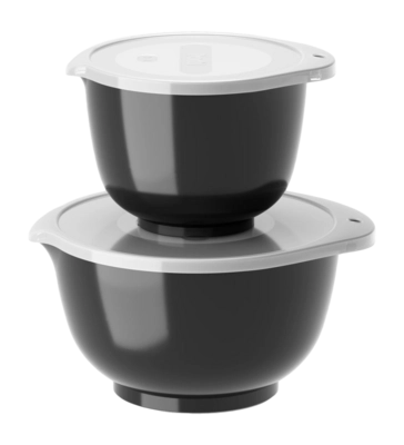 Mixing Bowl Set Rosti Margrethe Carbon Black (2-piece)