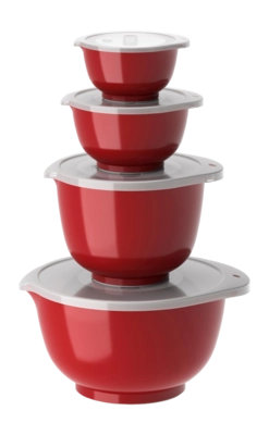 Mixing Bowl Set Rosti Margrethe Red (4-piece)