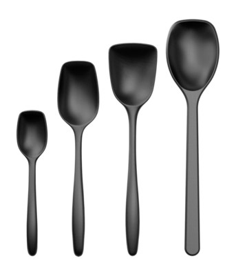 Opscheplepel Set Rosti Classic Carbon Black (Set van 4)