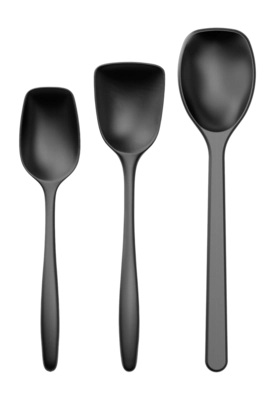 Opscheplepel Set Rosti Classic Carbon Black (Set van 3)