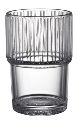 Verre à Macchiato Bitz Kusintha Clear 38 cl (4 Pièces)