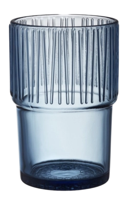 Verre à Macchiato Bitz Kusintha Blue 38 cl (4 Pièces)