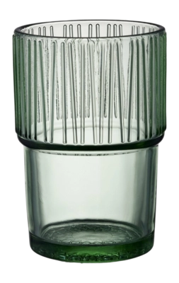 Verre à Macchiato Bitz Kusintha Green 38 cl (4 Pièces)