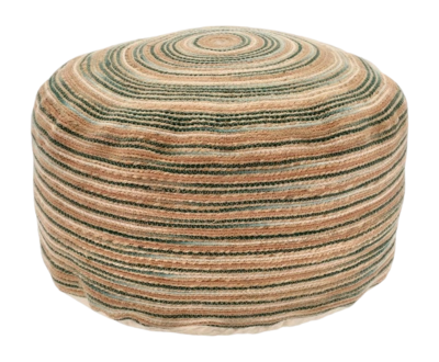 Poef Villa Collection Vem Green Nature Rose 30 x 60 cm
