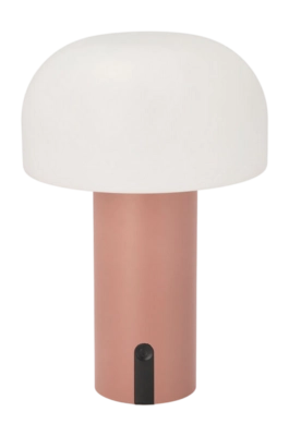LED Lampe de Table Villa Collection Styles Rose 15 x 22,5 cm