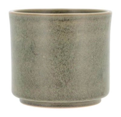 Bloempot Villa Collection Leer Green 15 x 13 cm