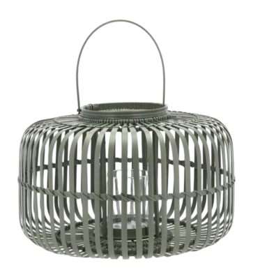 Lantern Villa Collection Alia Dark Green 38 x 25 cm
