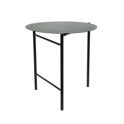 Table d'Appoint Zone Denmark Disc Black 70 cm