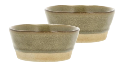 Kom Villa Collection Evig Brown 10 x 4,3 cm (Set van 2)