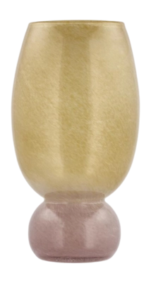 Vaas Villa Collection Styles Rose Yellow 16,5 x 30 cm