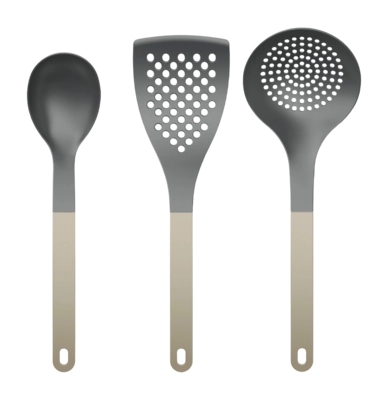 Kitchen Set Rosti 2 Optima Humus Nylon (Set of 3)