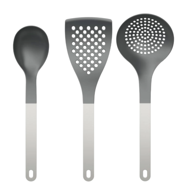Kit de Cuisine Rosti 2 Optima White Nylon (Lot de 3)