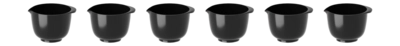 Bowl Rosti Margrethe Mini Black ABS 25 ml (Set of 6)