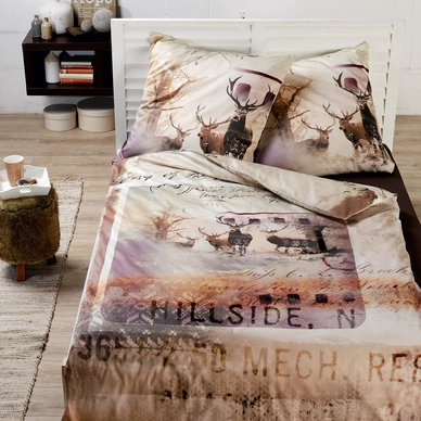 Bettwäsche Ibena Zeitgeist Hirsche Mako-Satin
