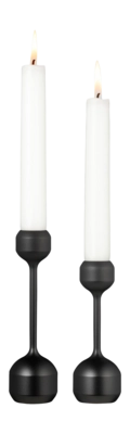 Kaarshouder Lind DNA Silhouette Set 120 + 145 Black Steel