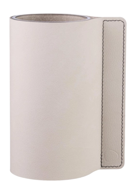 Vase Lind DNA Block S Nupo Oyster White
