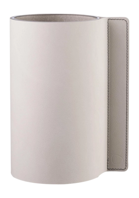 Vase Lind DNA Block M Nupo Oyster White