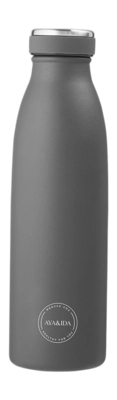 Thermosflasche AYA&IDA Drinking Bottle Dark Grey 500 ml