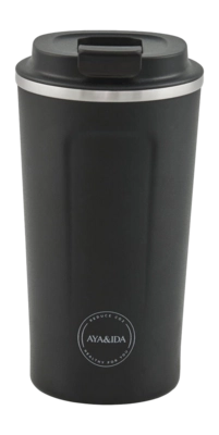 Thermobecher AYA&IDA CUP2GO Matt Black 500 ml